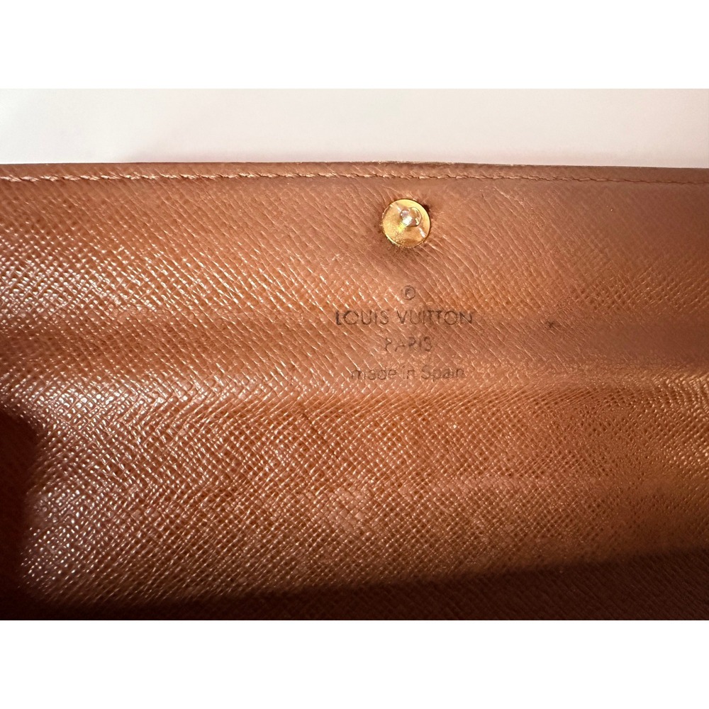 Louis Vuitton Monogram Canvas Sarah Wallet circa 2010 - Picture 2 of 9